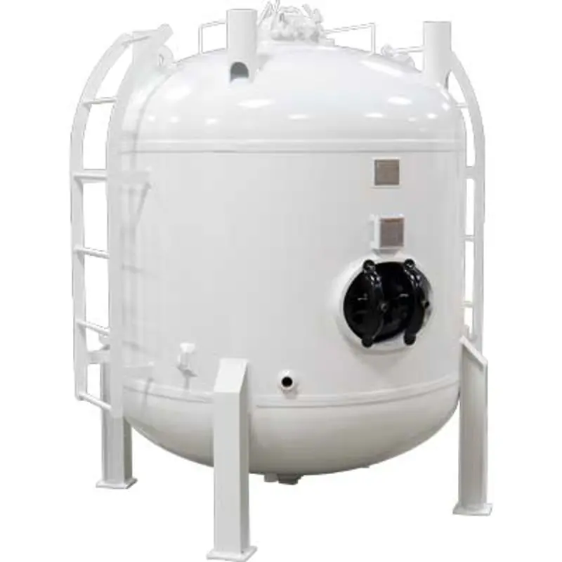 Pirate Brand 100-Cubic-Foot Pressure Vessel – 150 Psi, 4-Outlet Design 1