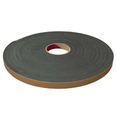 Pirate Brand 111-004 Closed-Cell Foam Window Gasket – 1/2 In × 3/4 In × 25 Ft Roll 1