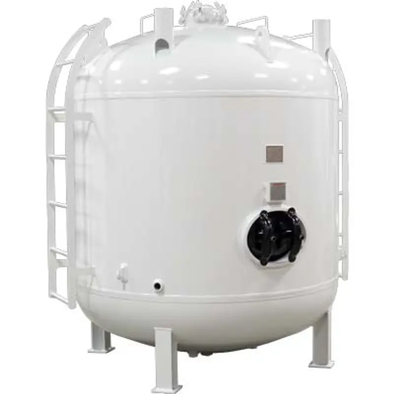 Pirate Brand 160-Cubic-Foot Pressure Vessel – 150 Psi, 4-Outlet Configuration 1