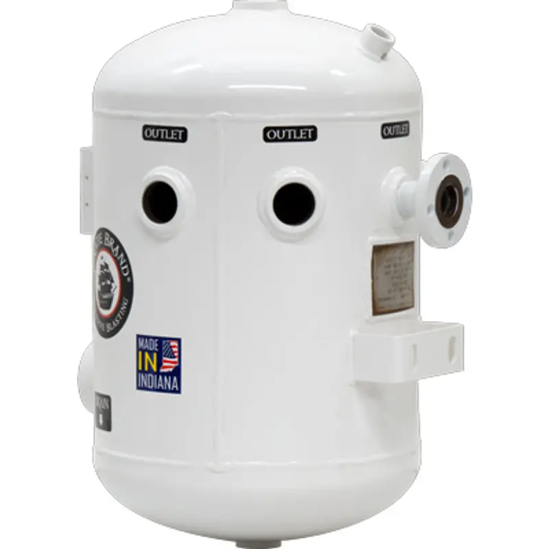 Pirate Brand 1600 Cfm Flange-Mounted Moisture Separator – 150 Psi, 3"/Five 1-1/2" Ports, Painted Housing 1