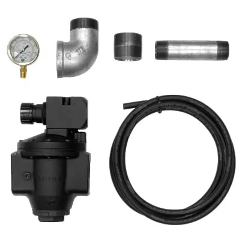 Pirate Brand 2" Big Gun Regulator Kit For Dual-Outlet 20-Cubic-Foot Blasters (Factory Installed) 1