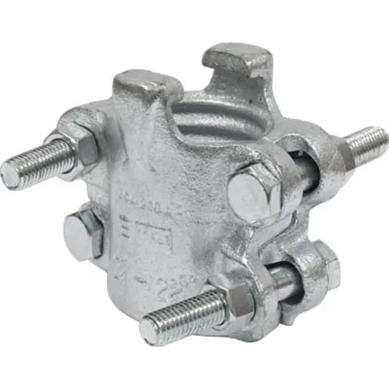 Pirate Brand 2-Inch Four-Bolt Air Hose Clamp 1