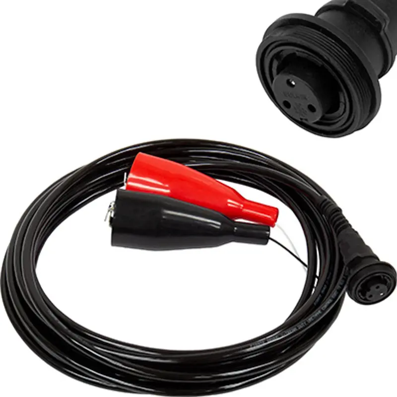 Pirate Brand 25-Foot 12Vdc Power Cord – Schmidt-Style, 3-Prong, X-Treme Duty Urethane & Waterproof Connector 1