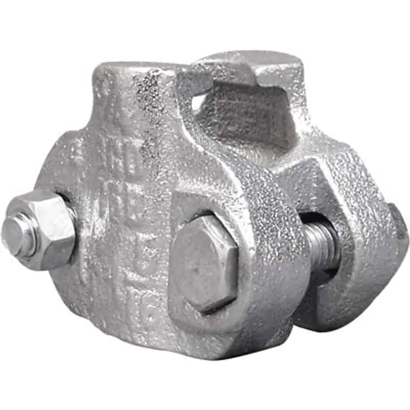 Pirate Brand 3/8-Inch Two-Bolt Air Hose Clamp 1