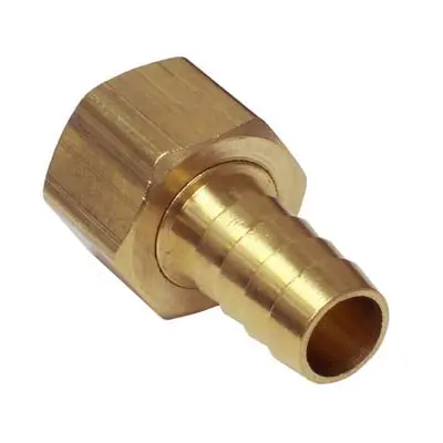 Pirate Brand 520-402 1/2" Brass Hose-To-Hose Fitting 1