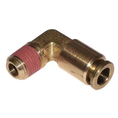 Pirate Brand 520-432 Elbow Fitting – Push-To-Connect, 1/4" Tube To 1/8" Male Pipe Thread 1