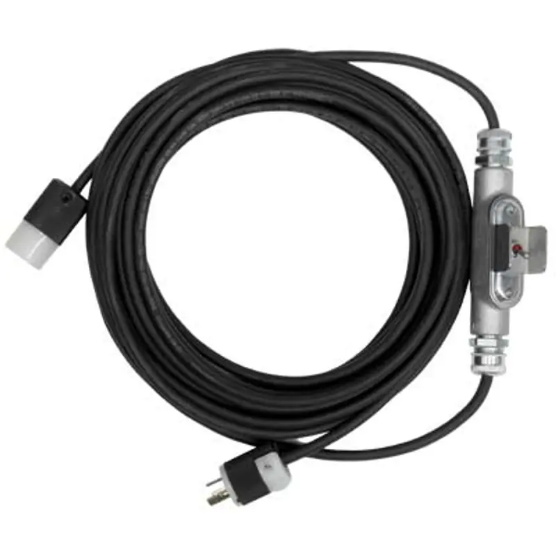 Pirate Brand Abrasive Cutoff Control Cord – 55' Or 110' X-Treme Duty Urethane, 3-Wire/3-Prong W/ Connectors 1