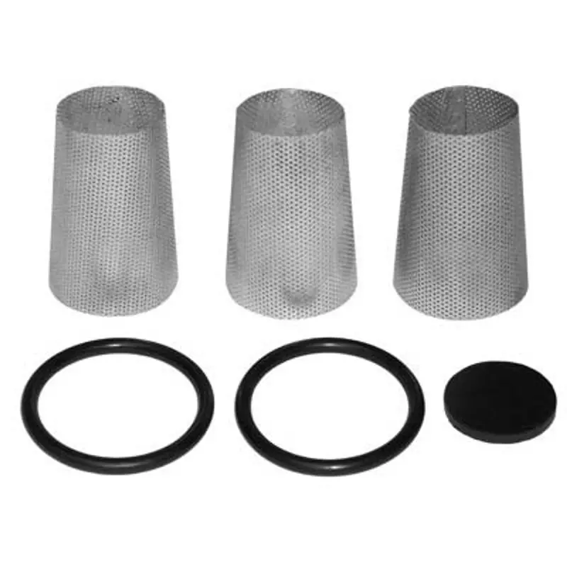 Pirate Brand Abrasive Trap – 1" Service Kit (3X #4, 1X #5, 2X #8) 1