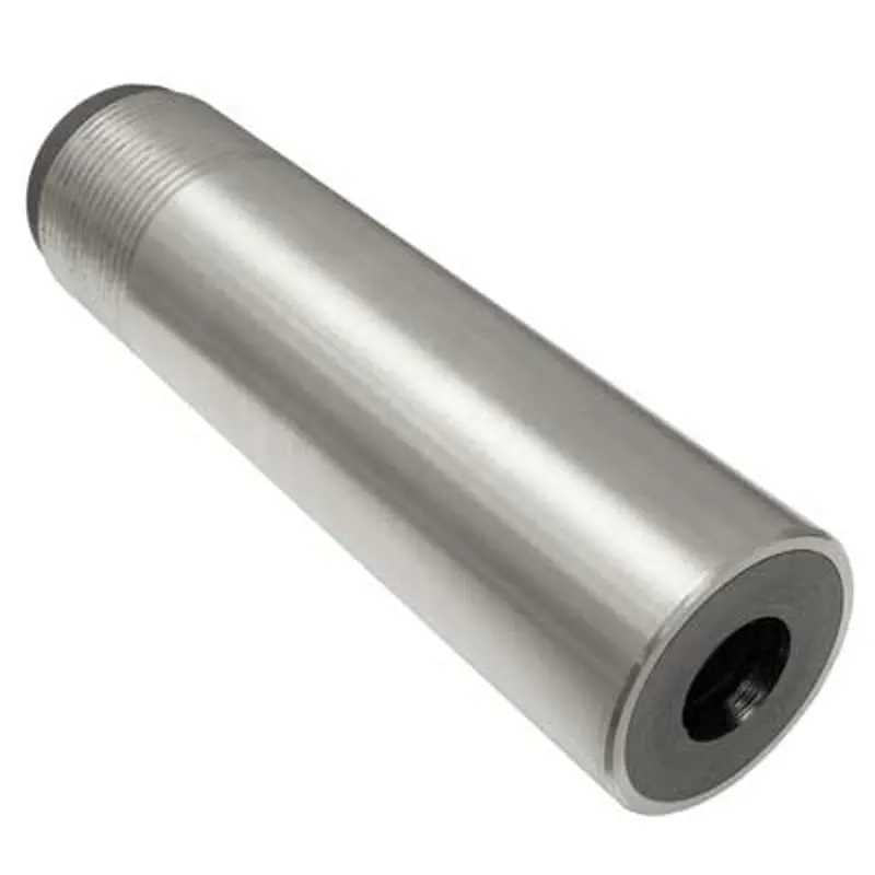 Pirate Brand Boron Carbide Straight-Bore Nozzle: 3/4" Entry, 1-1/4" Npsm Thread, Steel Jacket 1