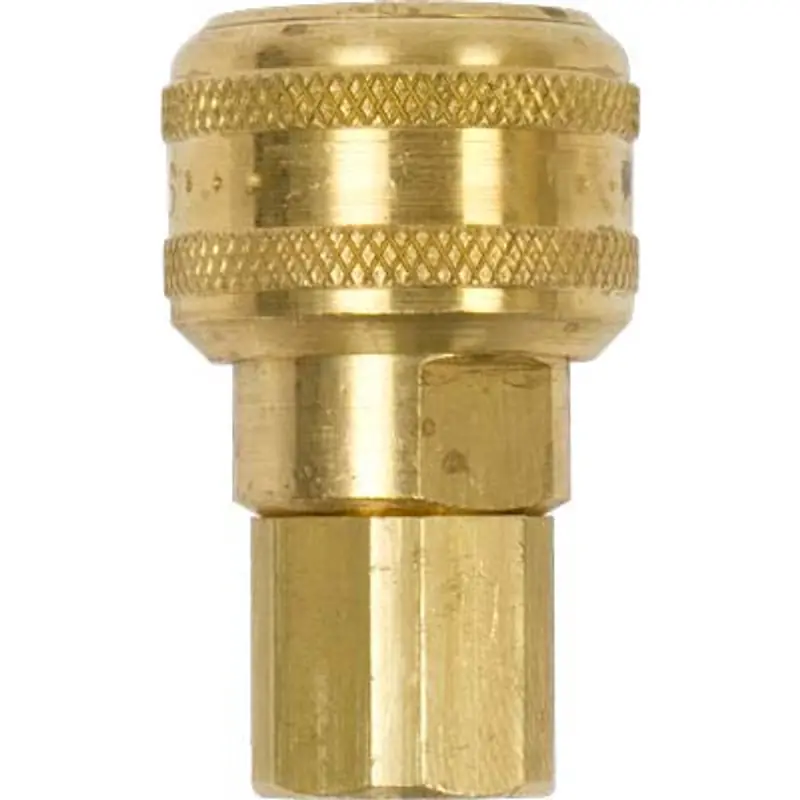 Pirate Brand Brass Socket: 1/4" – Schmidt Mfg Style 1
