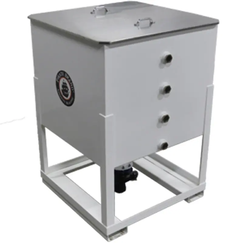 Pirate Brand Bulk Bag Garnet Hopper – 45"L × 45"W × 70"H, 5,400 Lb Capacity 1