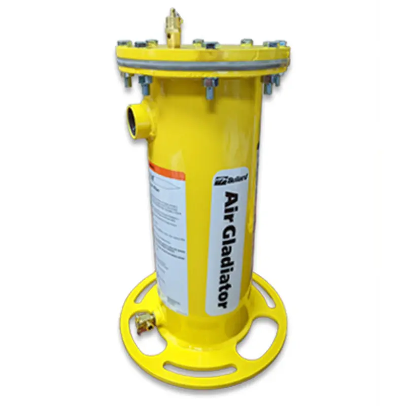 Pirate Brand Bullard® Airgladiator Series Single-Outlet Filter Assembly – Includes Relief Valve & One Hose Adaptor 1