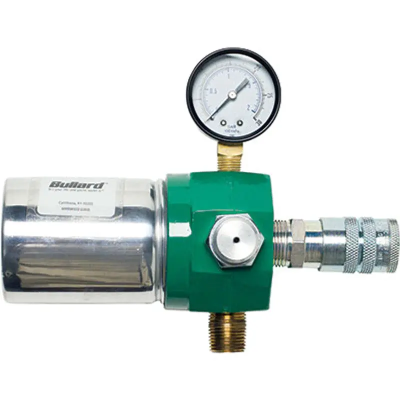 Pirate Brand Bullard® Edp10 Free Air Pump Inline Filter Assembly – 1/2" Quick-Disconnect, 3/4" Npt 1
