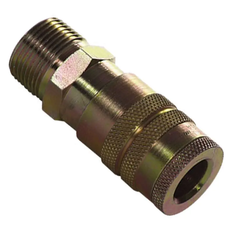 Pirate Brand Bullard® Edp10 Free Air Pump Quick-Disconnect Coupler – 1/2" Industrial Interchange, 3/4" Npt 1