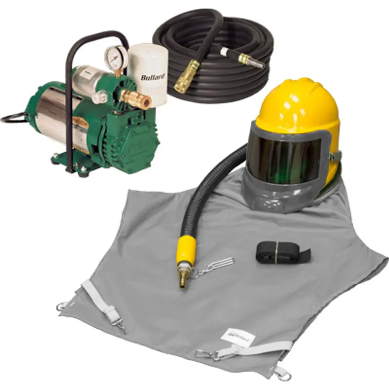 Pirate Brand Bullard® Genvx (Gvx) Free Air Pump Respirator Package – Ce Certified 1