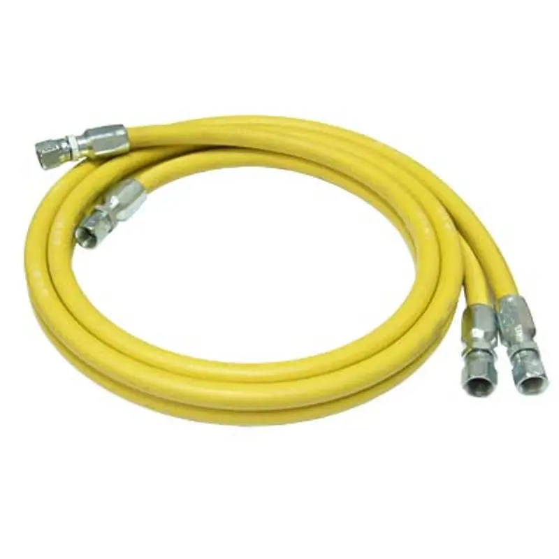 Pirate Brand Clemco/Zero Yellow/Black Twinline Control Hose — 3/16" Id × 3 Ft Or 5 Ft 1