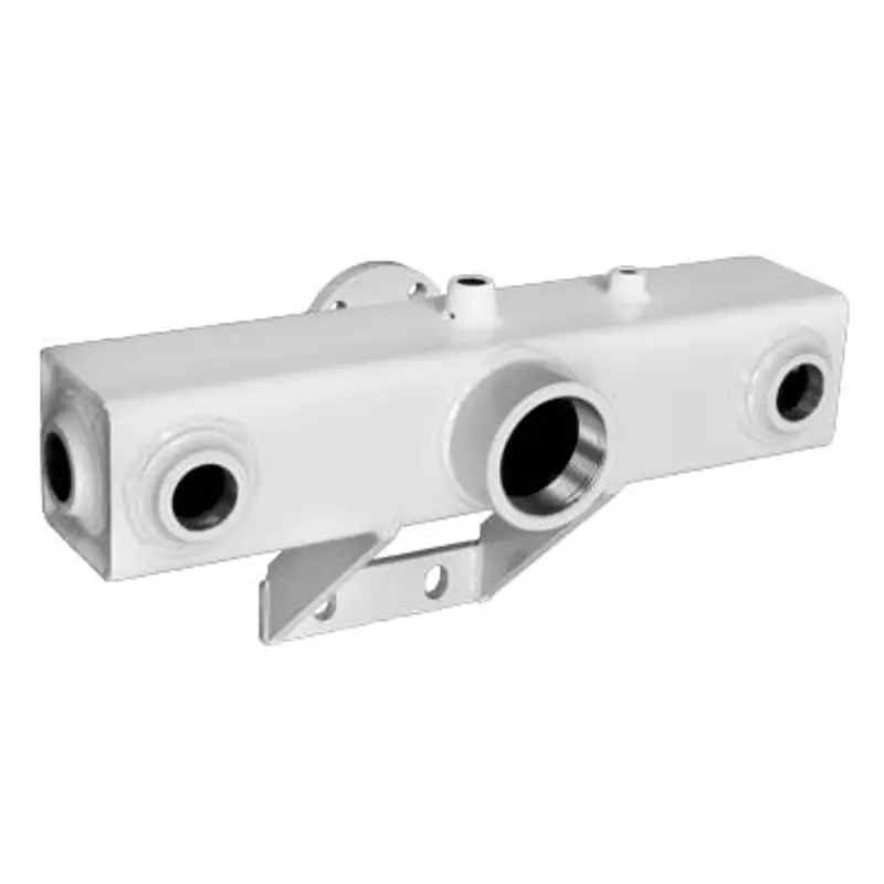 Pirate Brand Flange-Mounted Manifold – 150 Psi, 4X 1-1/2" Outlets, 1X 3" Inlet 1