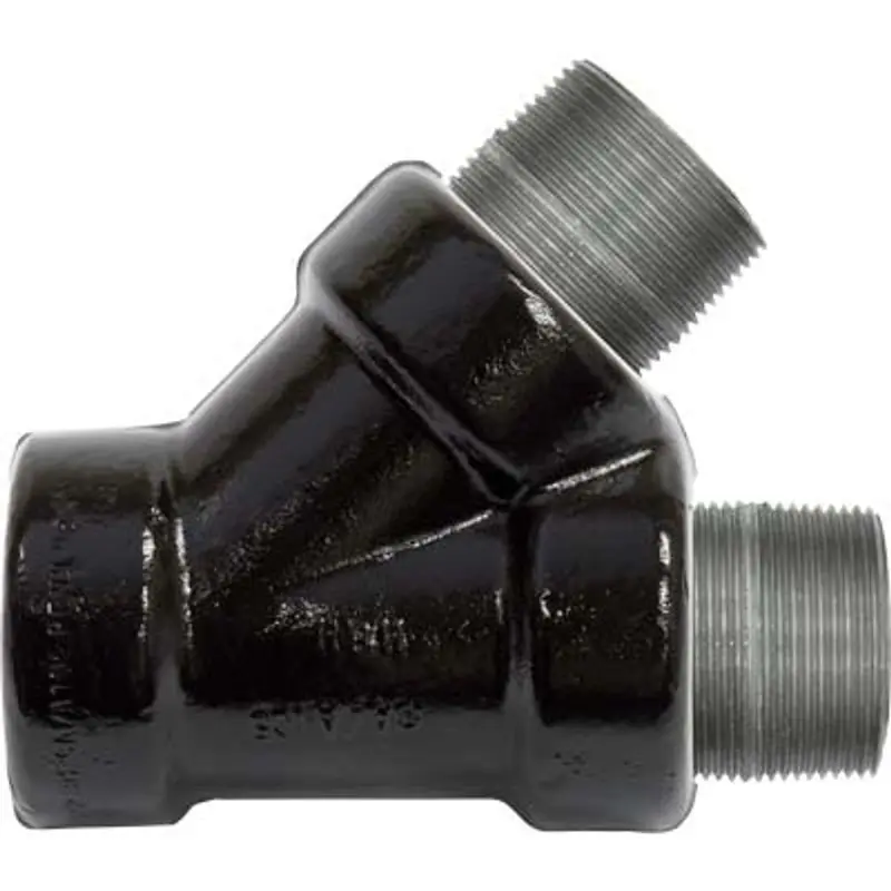 Pirate Brand Forged Y-Fitting – 1-1/2", Schedule 120 Steel With Schedule 80 Nipples 1