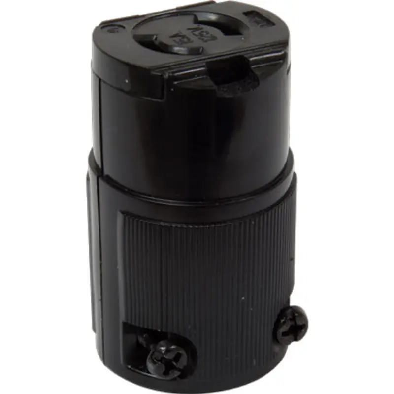 Pirate Brand Graco-Style Female Twist-Lock Midget Connector – 2-Prong 1