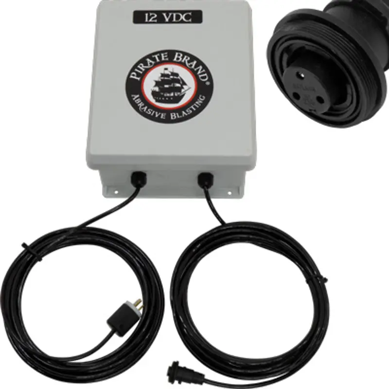 Pirate Brand Heavy-Duty 120Vac-To-12Vdc Power Supply – 6A Output, Waterproof Connectors, Supports Up To 8 Valves 1