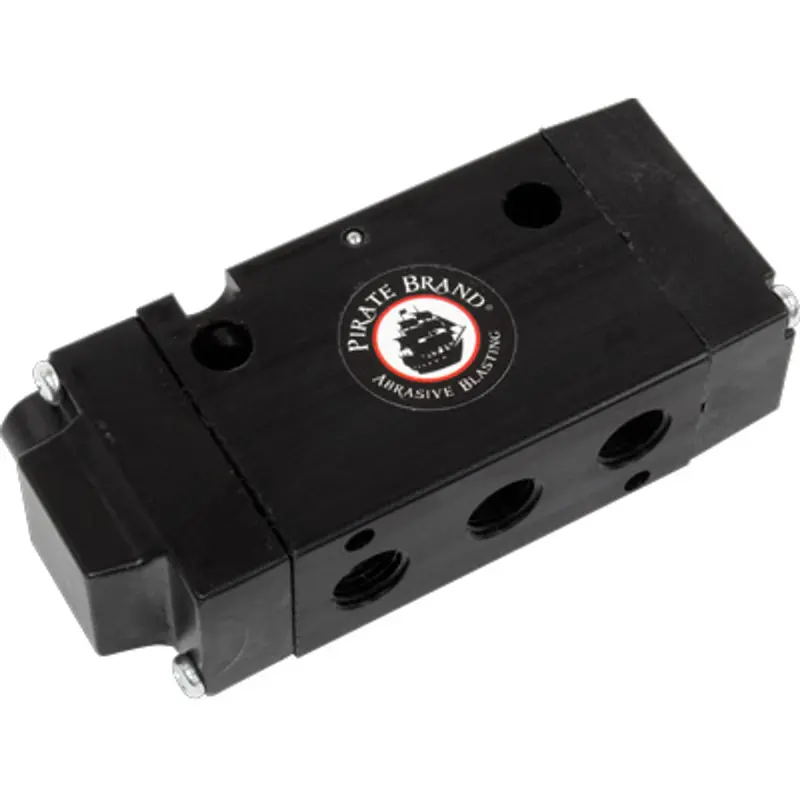 Pirate Brand Pneumatic 4-Way Control Valve For Pressure Cabinet Applications 1