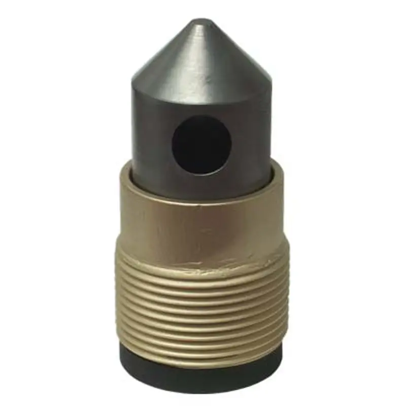 Pirate Brand Tungsten Carbide 90-Degree Nozzle With 1-1/4" Brass Thread And Single Outlet 1
