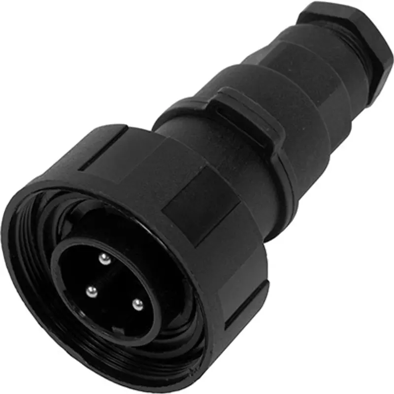 Pirate Brand Waterproof Male 3-Prong Electrical Connector – Schmidt-Style 1