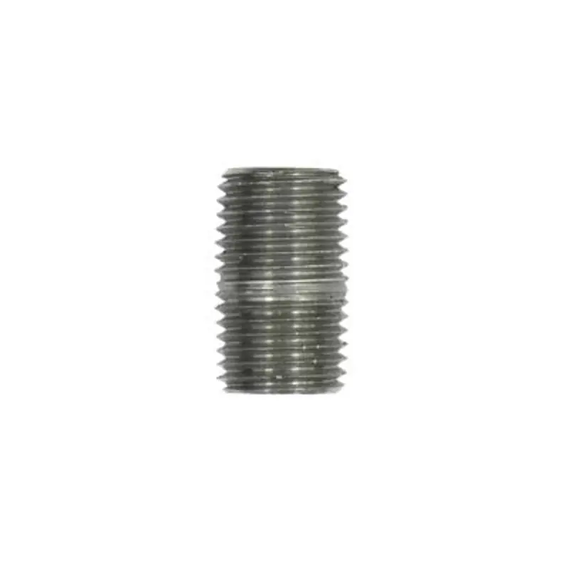 Pirate Empire Galvanized Nipple – 1/4" × Closed End 1