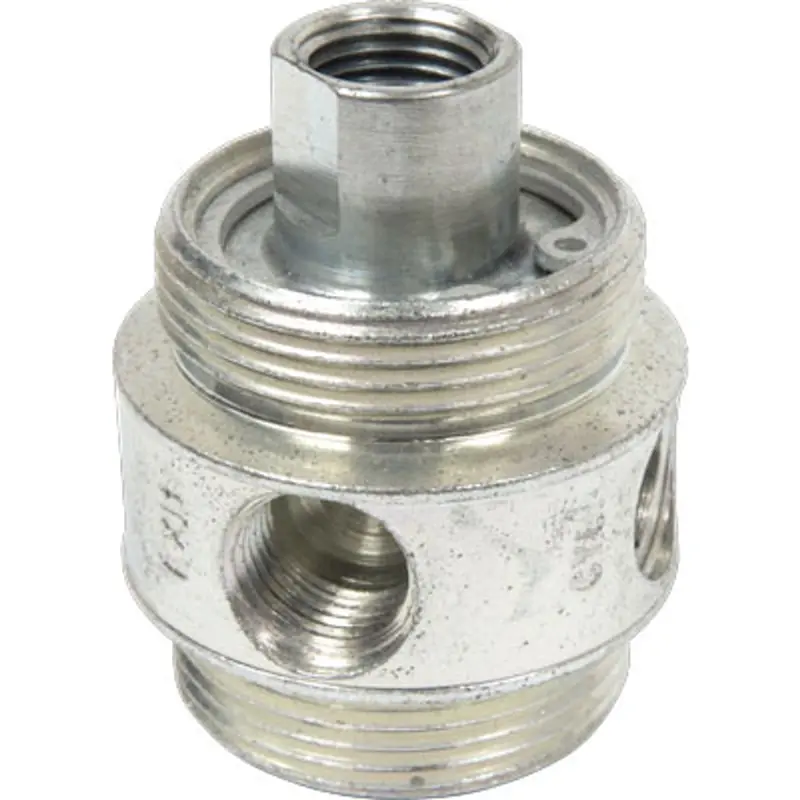 Pirate Empire Pilot-Operated 3-Way Air Valve – 1/8" Npt, Normally Closed, 1" Pipe Setup 1