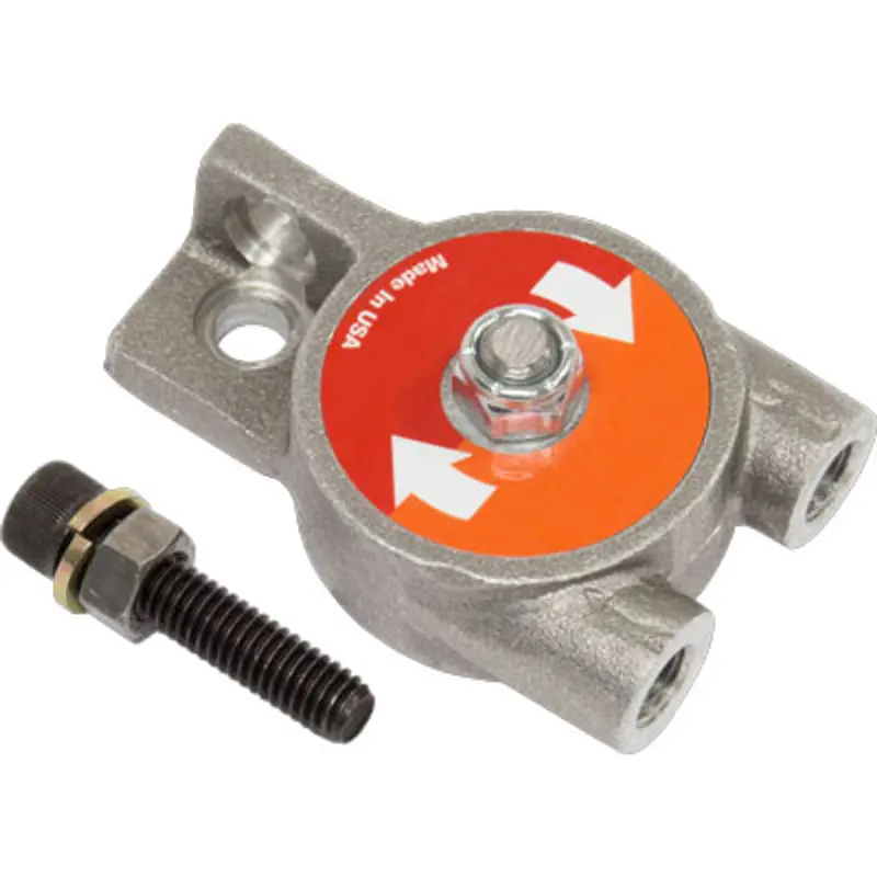 Pirate Empire Turbine-Driven Vibrator – 1/8" Npt Connection, 1" Pipe Integration 1