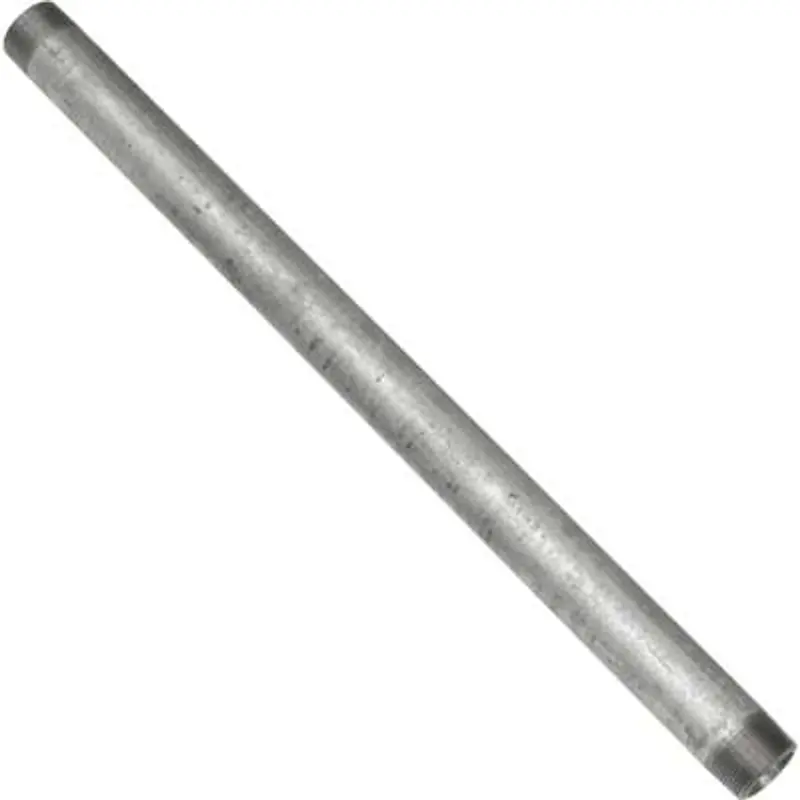 Pirate Galvanized Schedule 80 Tbe Nipple – 1-1/4" × 24" 1