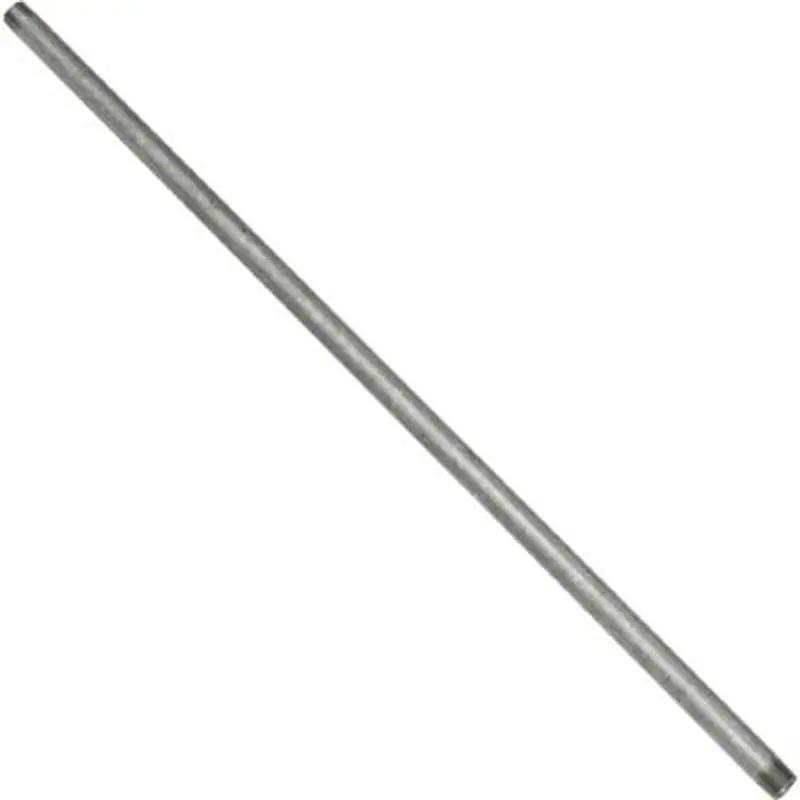 Pirate Galvanized Tbe Nipple – 3/8" × 24" 1