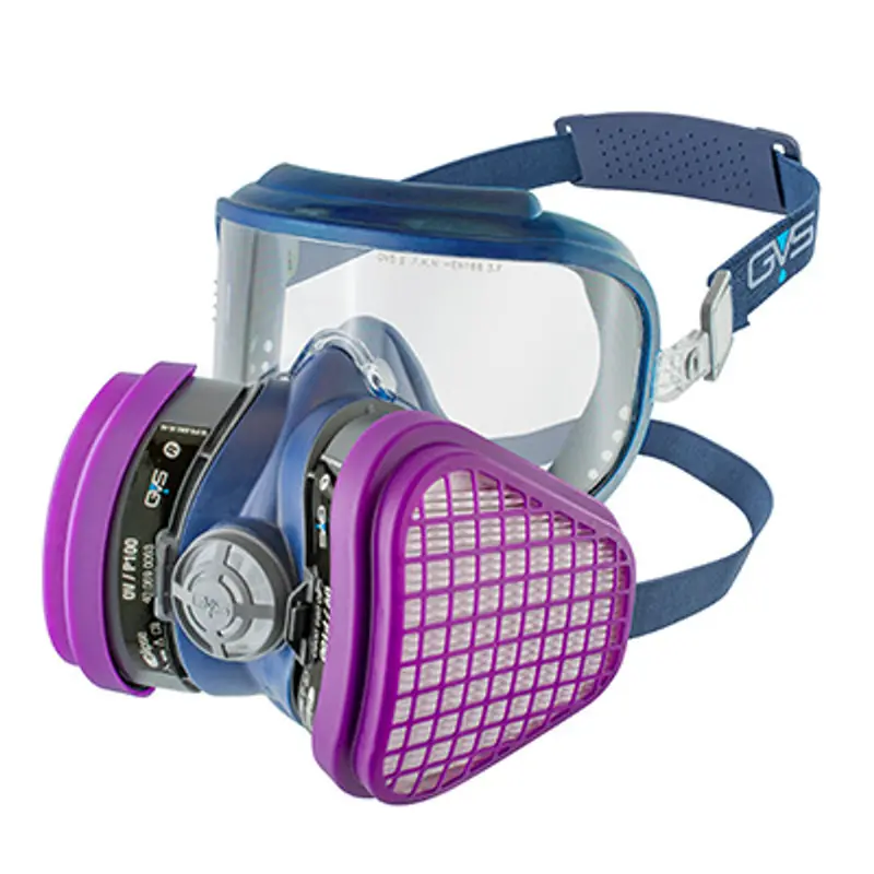 Pirate Gvs Integra® Ov/P100 Half-Face Respirator With Replaceable Filters – Two Sizes 1