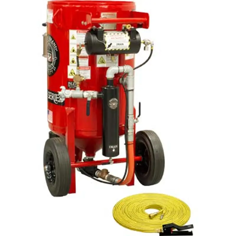 Pirate K-Series 6.5 Cu Ft Portable Blast Pot With Pressure Hold System & Pneumatic Controls 1