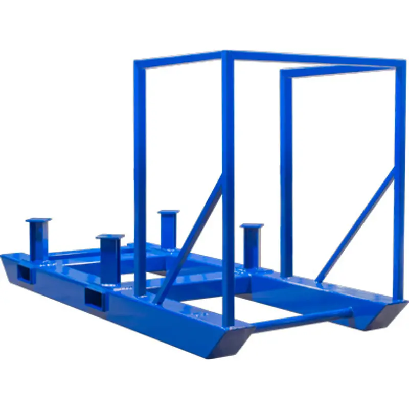 Pirate Offshore Skid-Mounted Bulk Unit With 3" Gravel-Guard™, Elevated Fork Pockets & Crash Bar Valve Protection 1