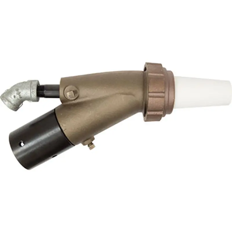 Pirate Ruemelin B-Style Gun Assembly With 3/8" Ceramic Nozzle & 3/16" Air Jet 1