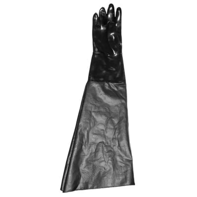 Pirate Smooth Neoprene Glove – Black, 9" Top Diameter × 24" Length 1