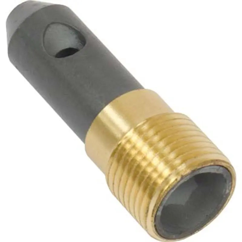 Pirate Tc Nozzle – 60° Angle, 1/4" Bore, 3/8" Brass Thread, Single Outlet 1