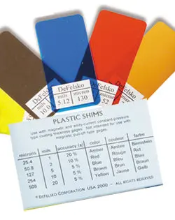 Precision Plastic Shims For Coating Thickness Calibration 1