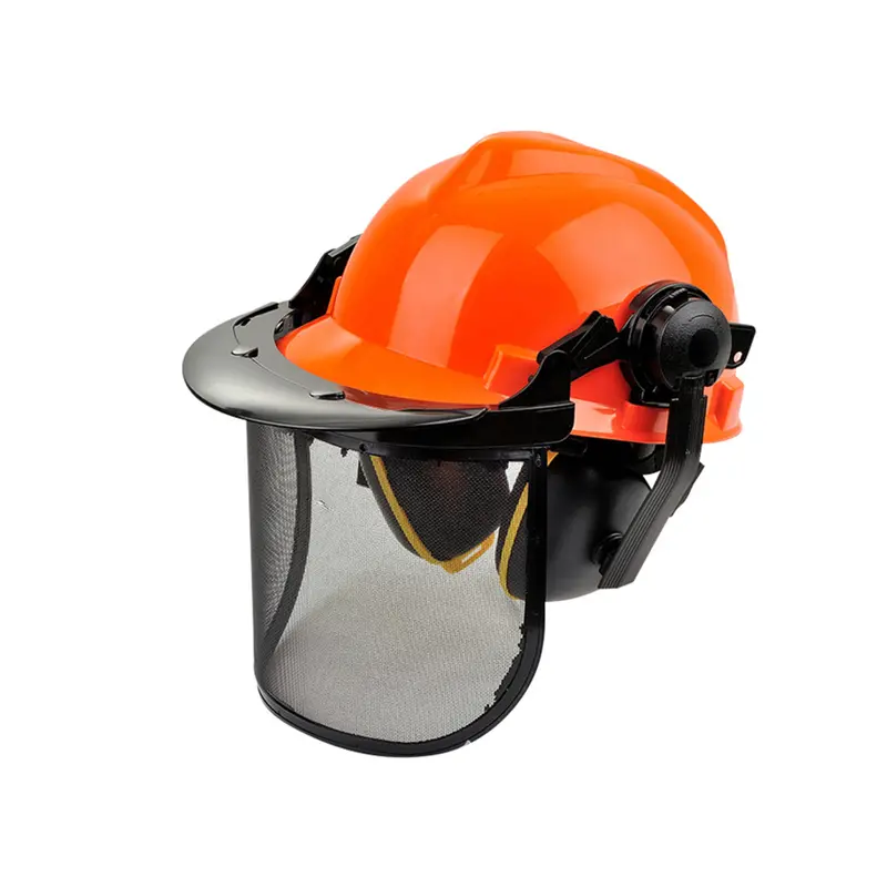 Professional Chainsaw Safety Helmet With Visor And Hearing Protection 1