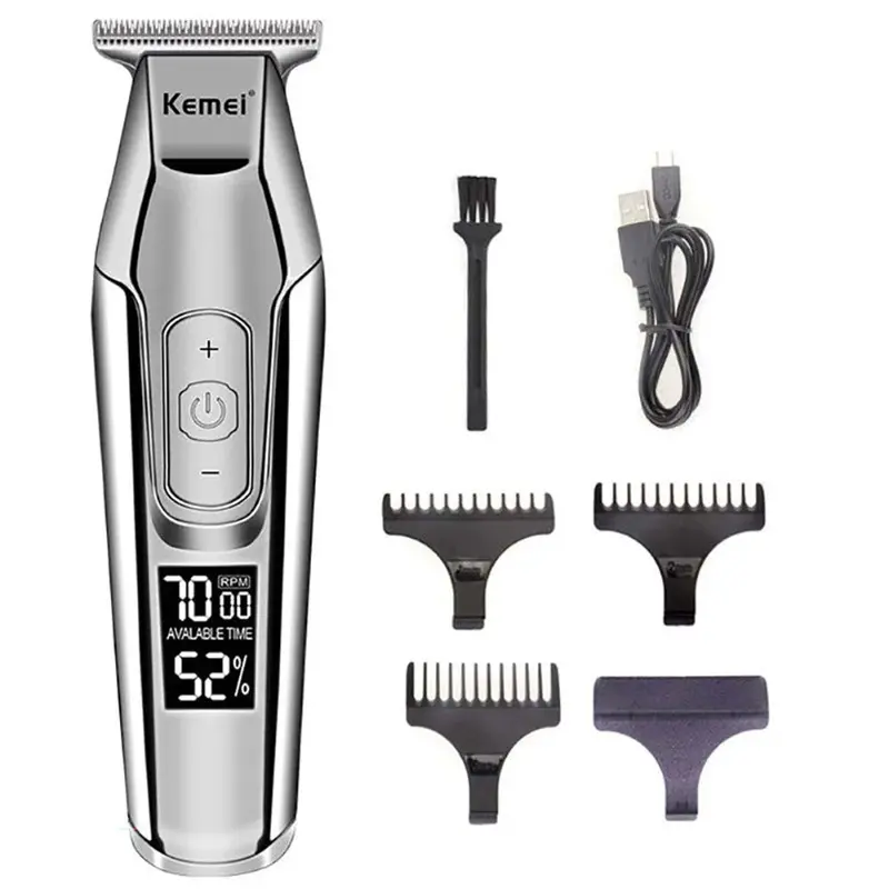 Professional Cordless Hair Clipper Set – Adjustable Blades & Long Battery Life 1