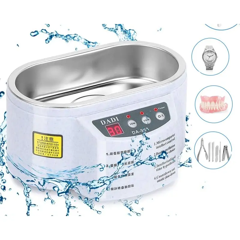 Professional Ultrasonic Cleaner – 2.4L Digital Tank For Jewelry, Eyeglasses & Precision Parts 1
