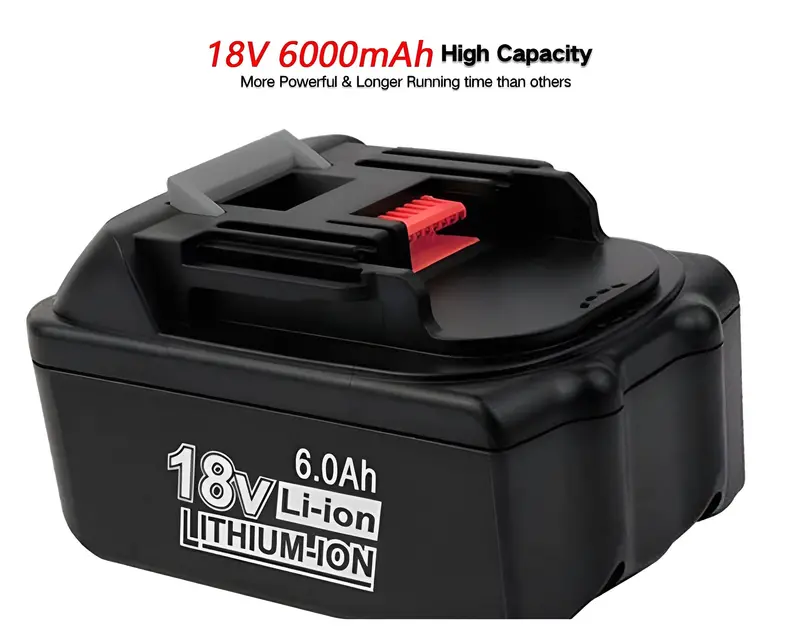 Replacement 18V 6.0Ah Lithium-Ion Battery For Makita Cordless Tools 1