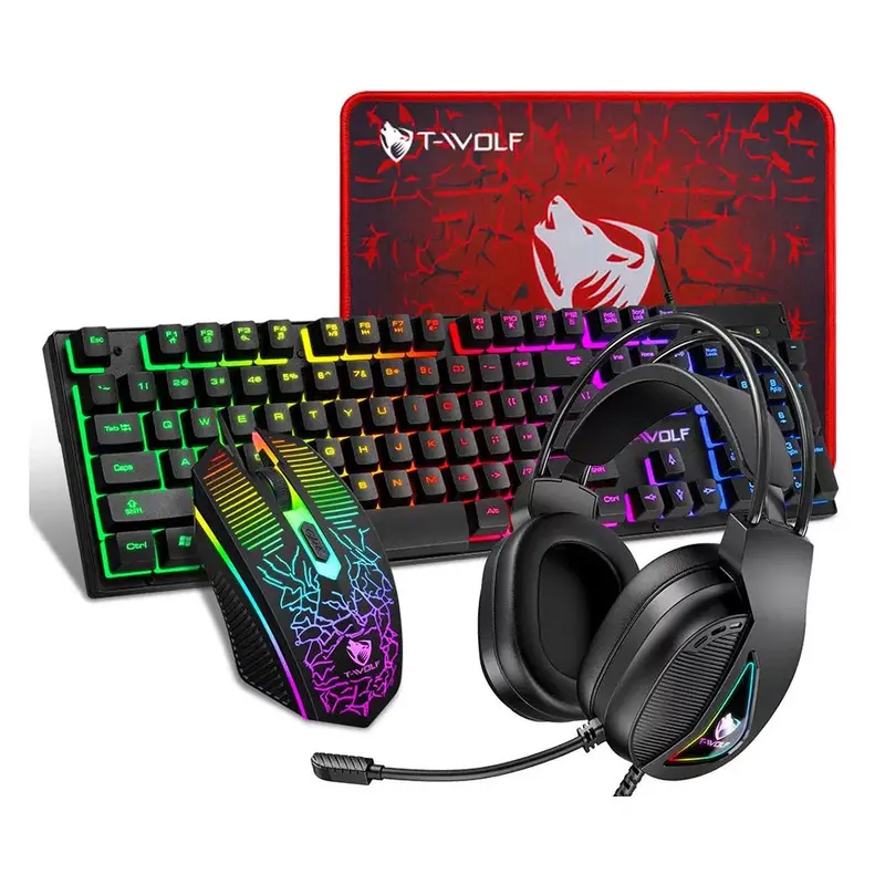 Rgb Gaming Keyboard And Mouse Combo Set 1