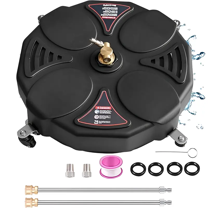 Rotary Surface Cleaner Attachment For Pressure Washers – 360° Cleaning Plate 1