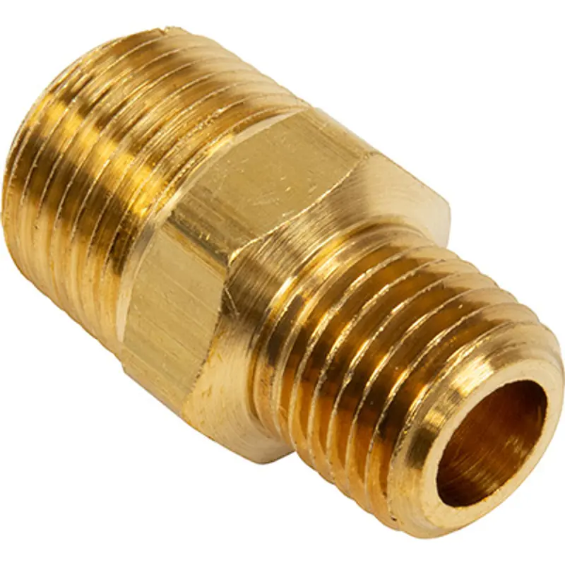 Rpb® 3/8" Male Pipe Thread To 1/4" Male Pipe Thread Adaptor 1