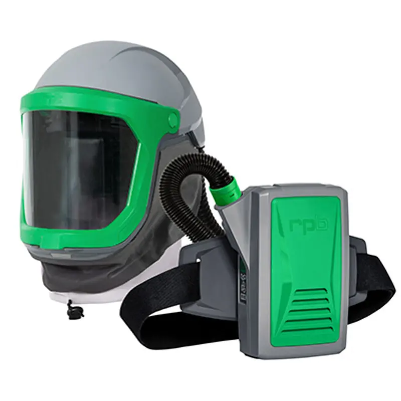 Rpb® Z-Link® Px5 Air Papr With Zytec® Fire-Rated Face Seal – Belt-Mounted Powered Respirator 1