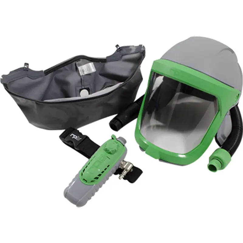 Rpb® Z-Link® Supplied-Air Respirator With Zytec® Fire-Rated Face Seal, C40 Climate Control, Ansi Z87+ Lens & Hard Hat (Niosh Tc-19C-0534) 1