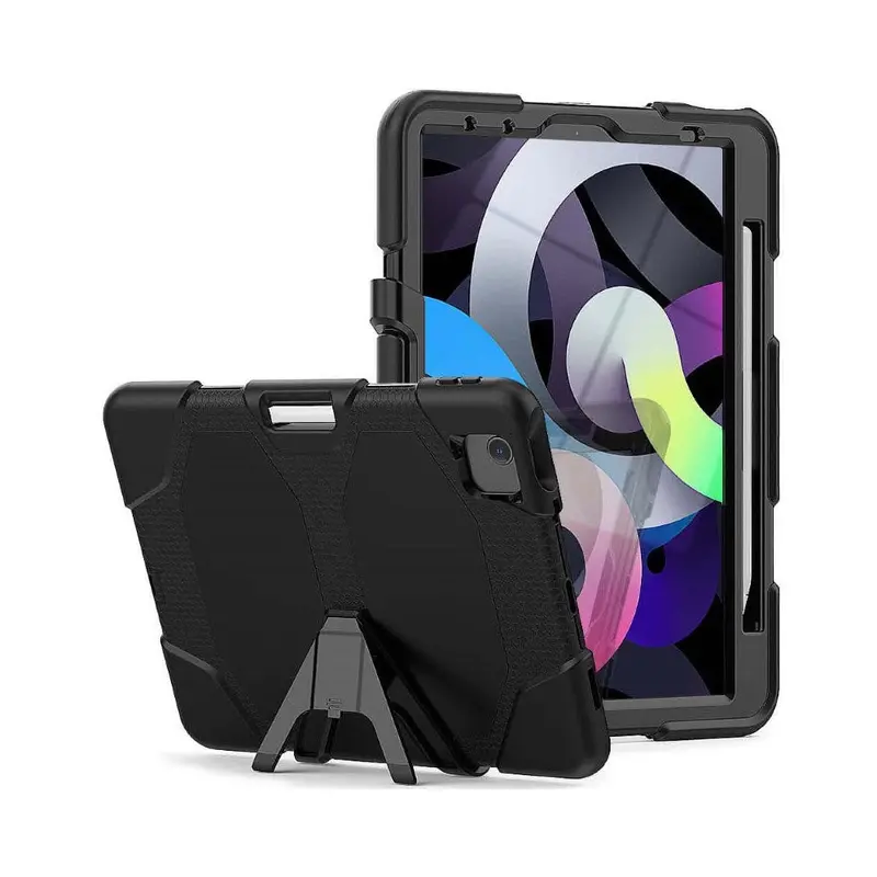 Rugged Shockproof Ipad Air (4Th Gen) Protective Case With Kickstand 1
