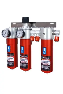 Sagola 5300X+ Triple-Stage Air Regulator, Filter, And Lubricator System 1